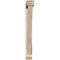 Ekena Millwork Traditional Traditional Smooth Bracket w/ Offset Brace, Douglas Fir, 5 1/2"W x 48"D x 48"H BKT0604X48X48TRA01SDF - alternate 3